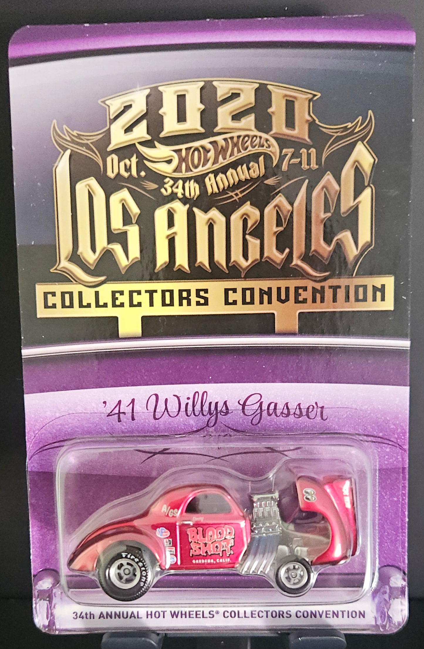 Hot Wheels 34th Collectors Convention '41 Willys Gasser