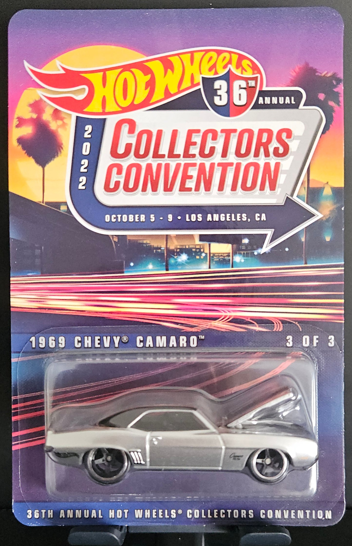 Hot Wheels 36th Collectors Convention 1969 Chevy Camaro