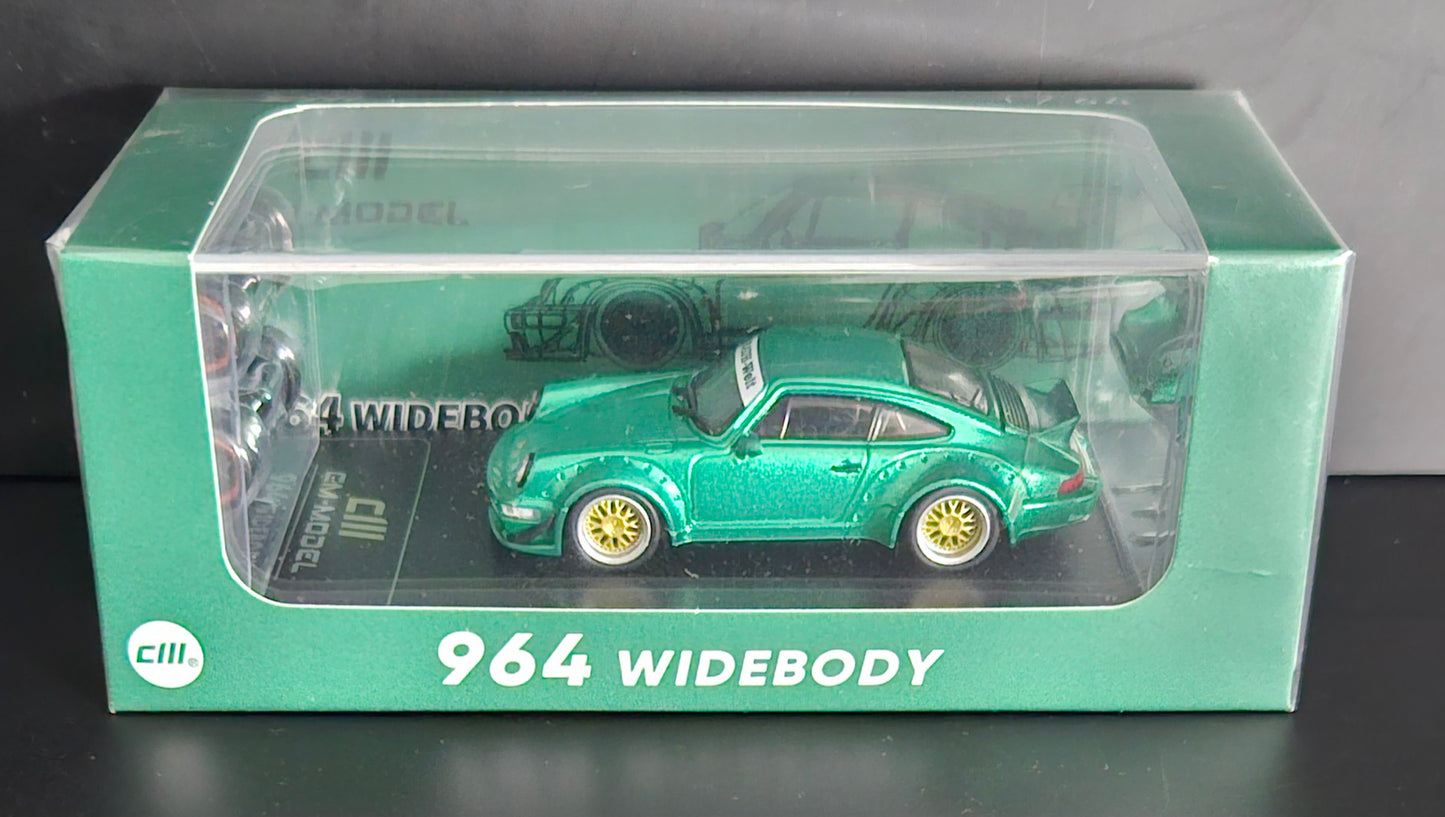 CM Model Porsche 964 Widebody - Green