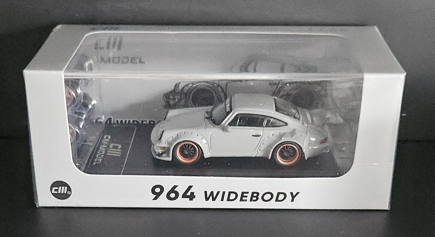 CM Model Porsche 964 Widebody - Grey