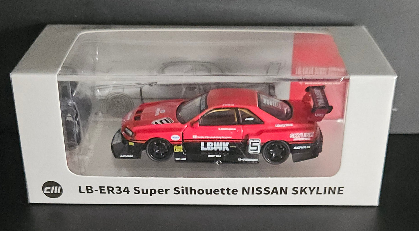 CM Model LB-ER34 Super Silhouette Nissan Skyline