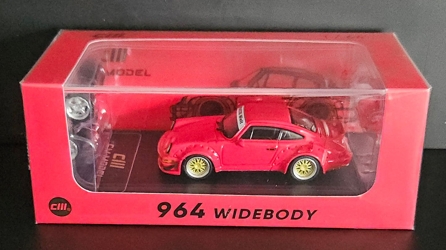 CM Model Porsche 964 Widebody - Red