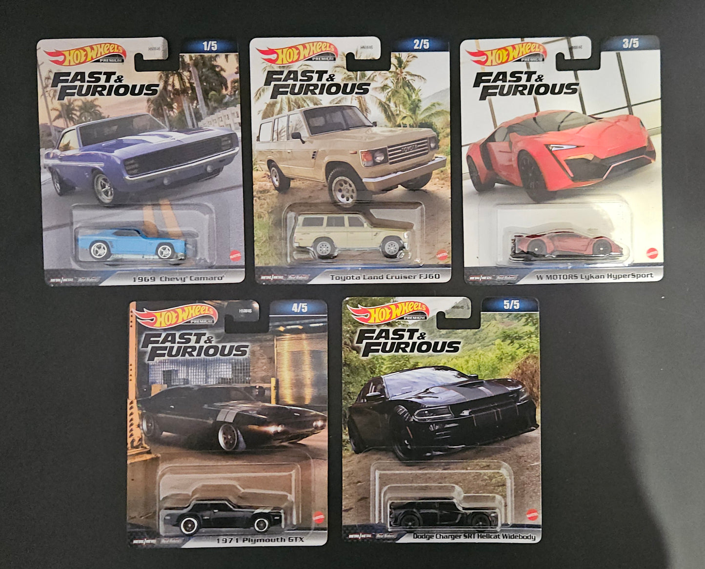 Hot Wheels Premium - Fast & Furious