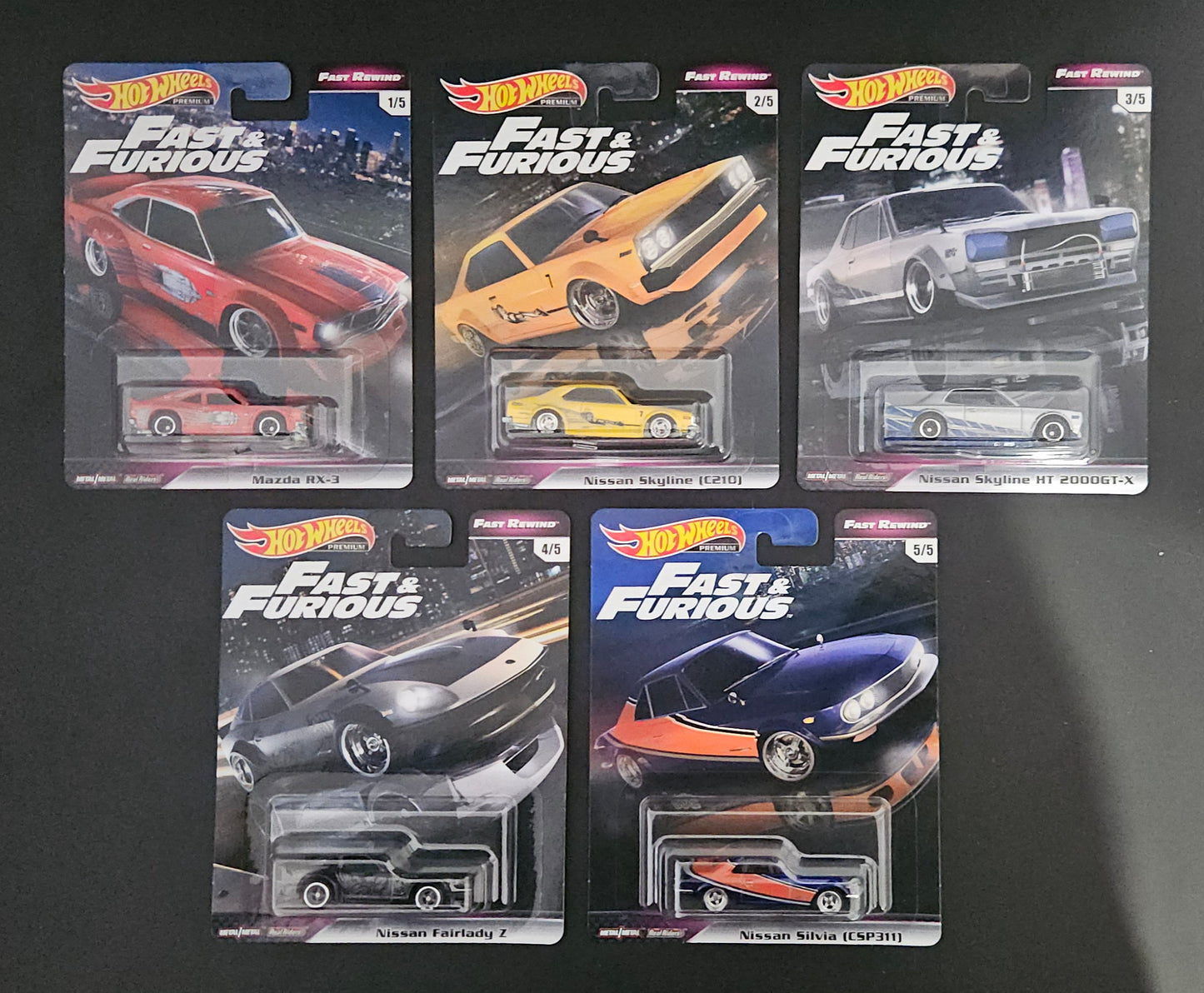 Hot Wheels Premium - Fast & Furious Fast Rewind