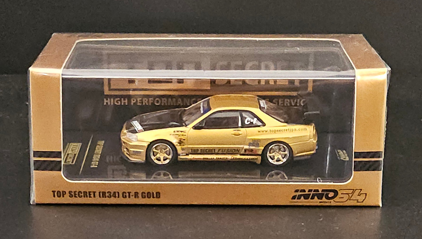 Inno64 Top Secret R34 GTR Gold