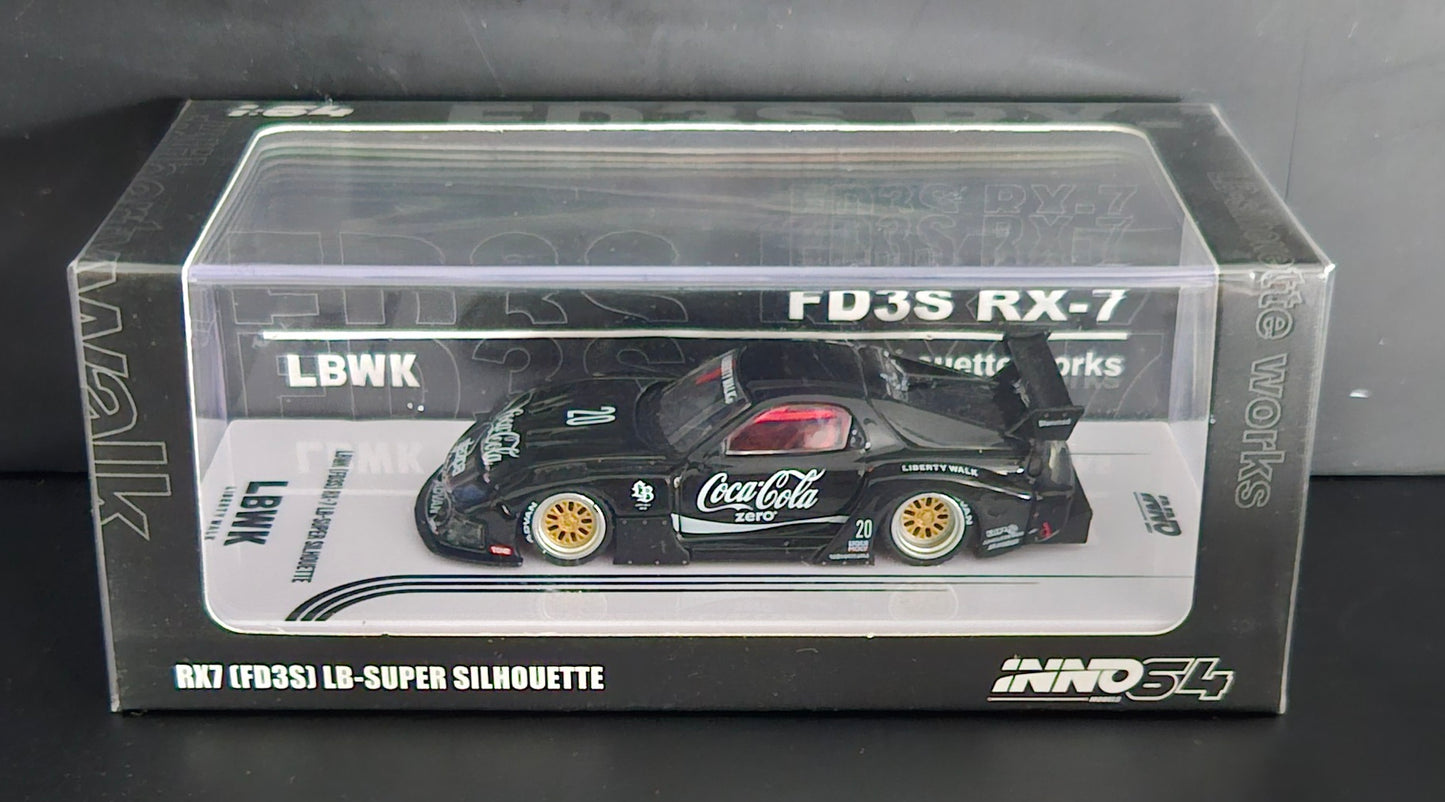 Inno64 RX7 FD3S LB Super Silhouette - Coca Cola