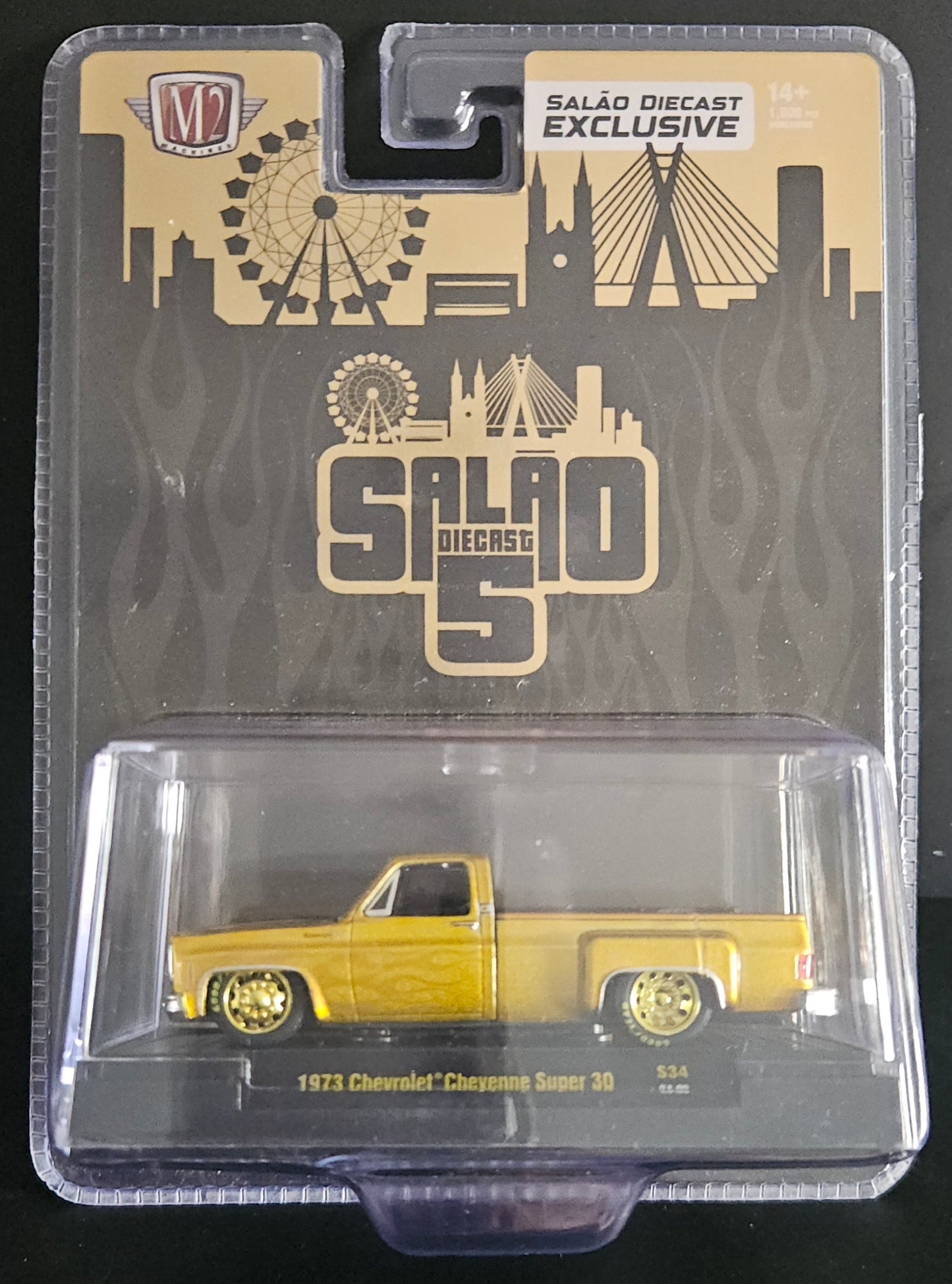 Brazilian Salao Diecast 5 Exclusive M2 1973 Chevrolet Cheyenne Super 30