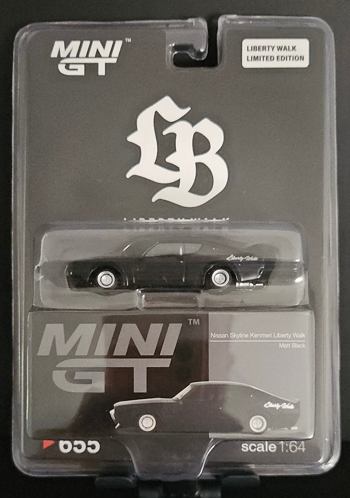 MiniGT Liberty Walk Limited Edition Nissan Skyline Kenmeri - #655