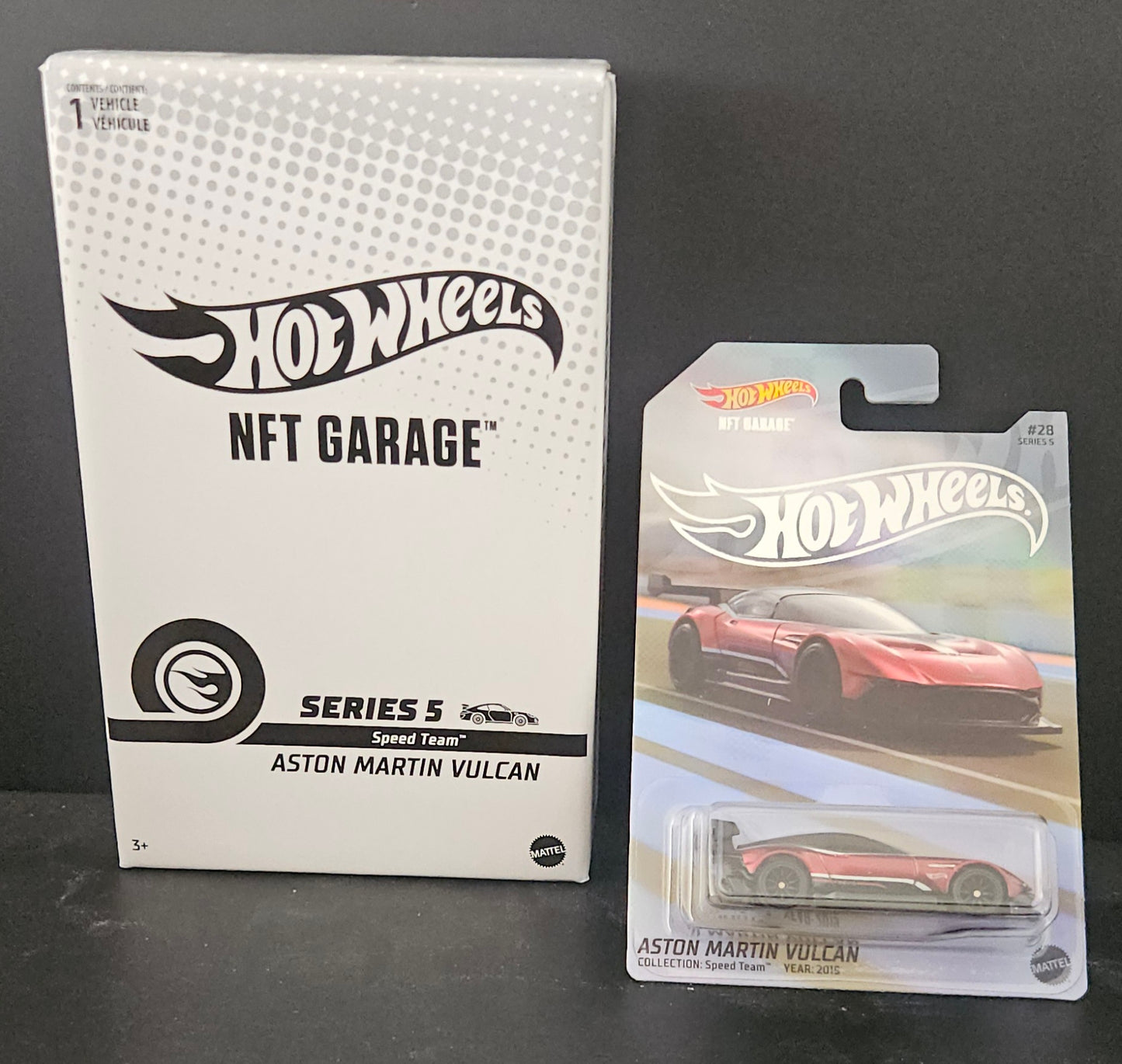 Hot Wheels NFT Series 5 #28 - Aston Martin Vulcan