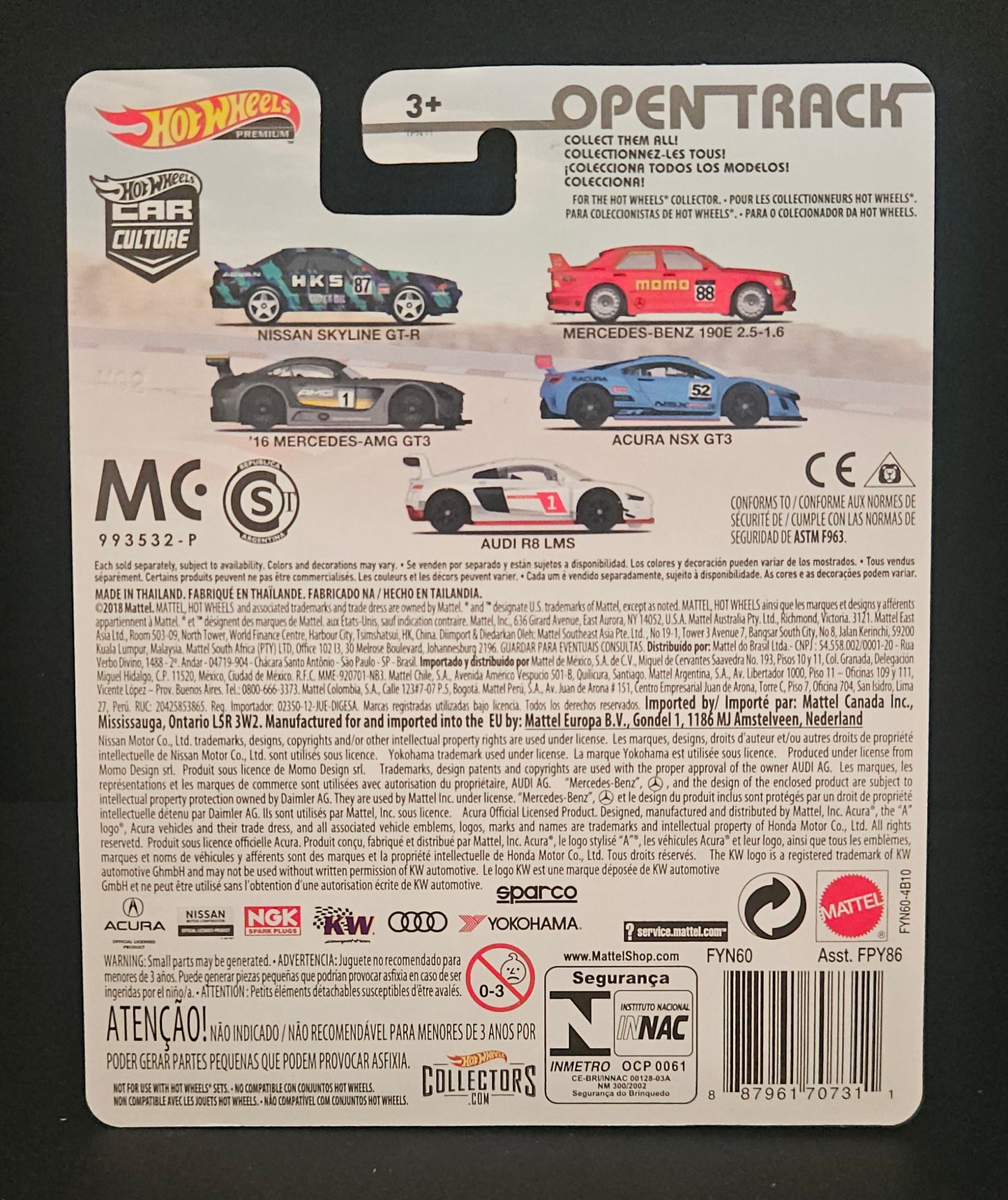 Hot Wheels Open Track Nissan Skyline GT-R
