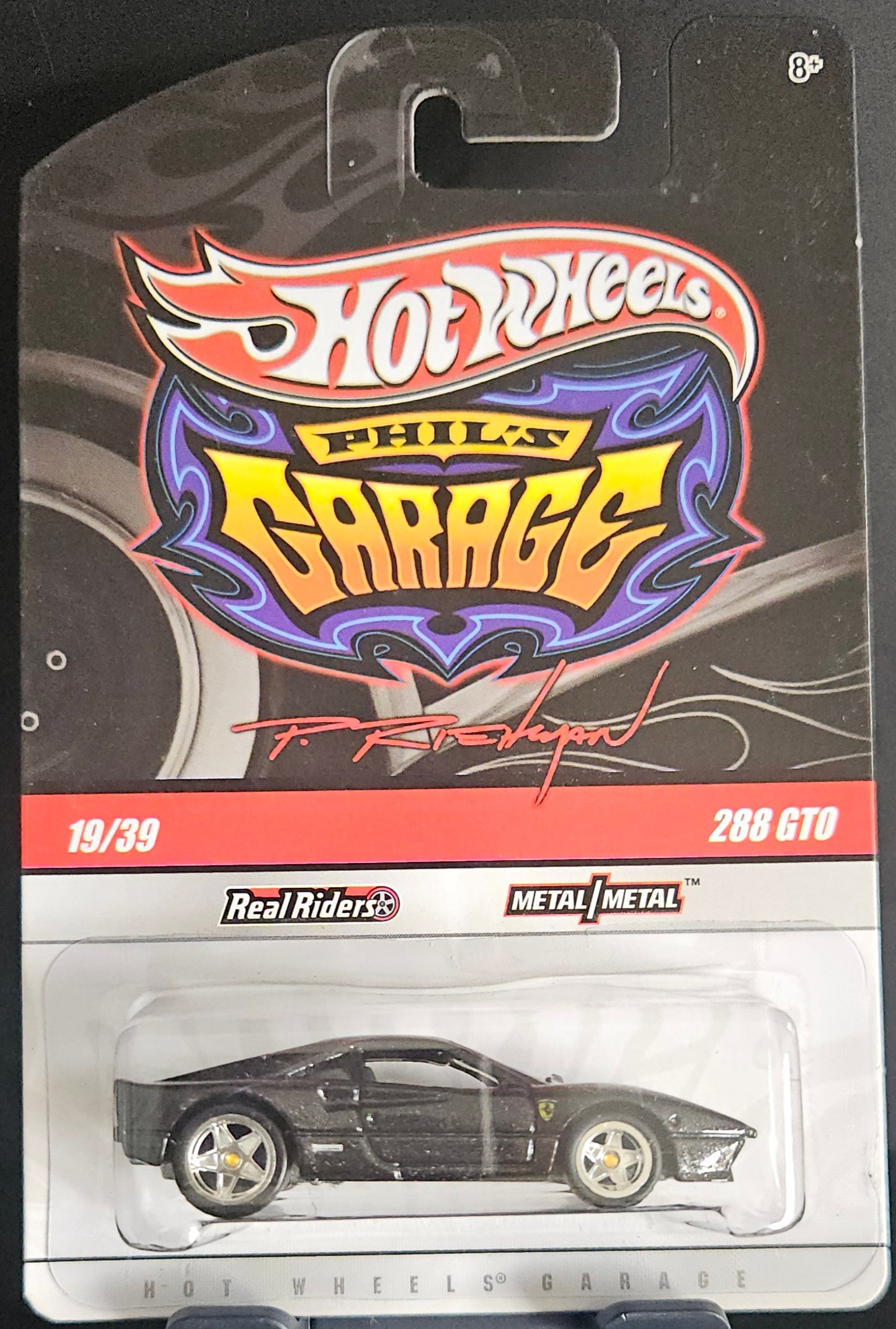 Hot Wheels Phils Garage Ferrari 288 GTO - Black