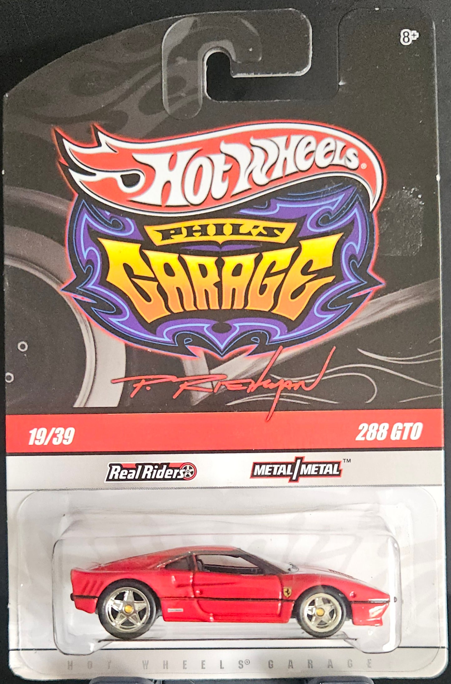 Hot Wheels Phils Garage Ferrari 288 GTO - Red