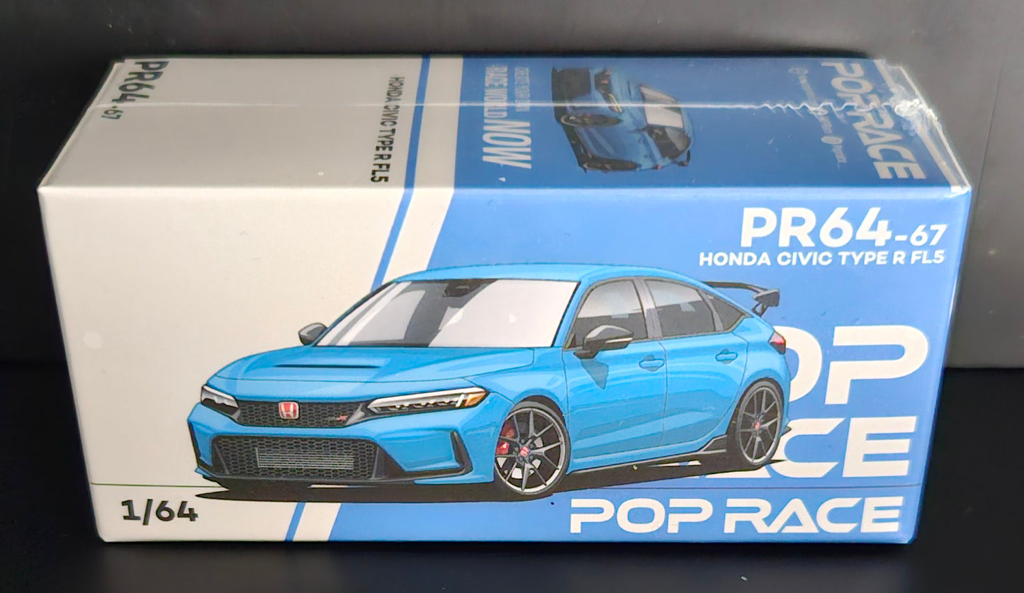 Pop Race Blue Honda Civic Type R FLS - PR64-67