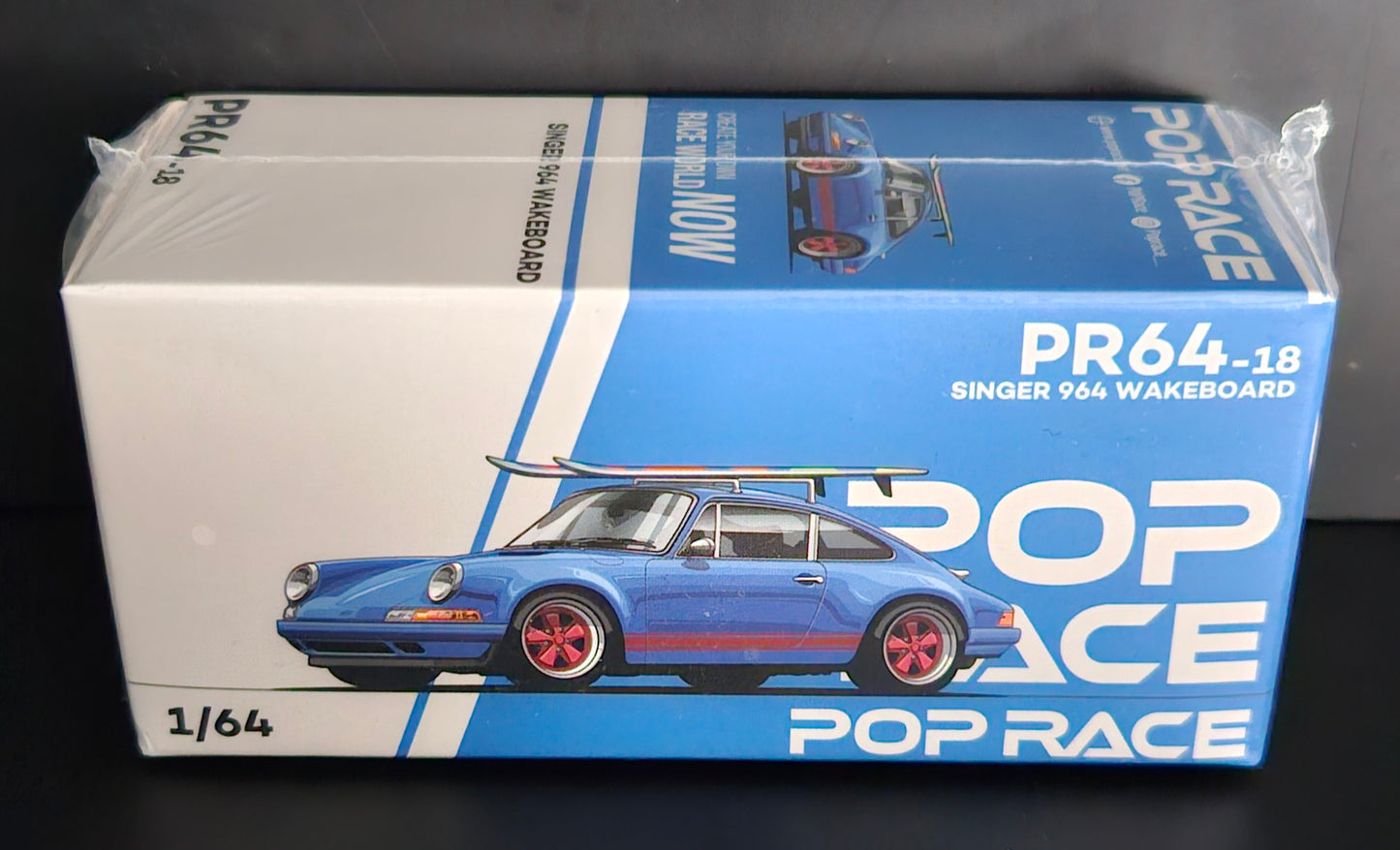 Pop Race Blue Singer 964 Wakeboard - PR64-18