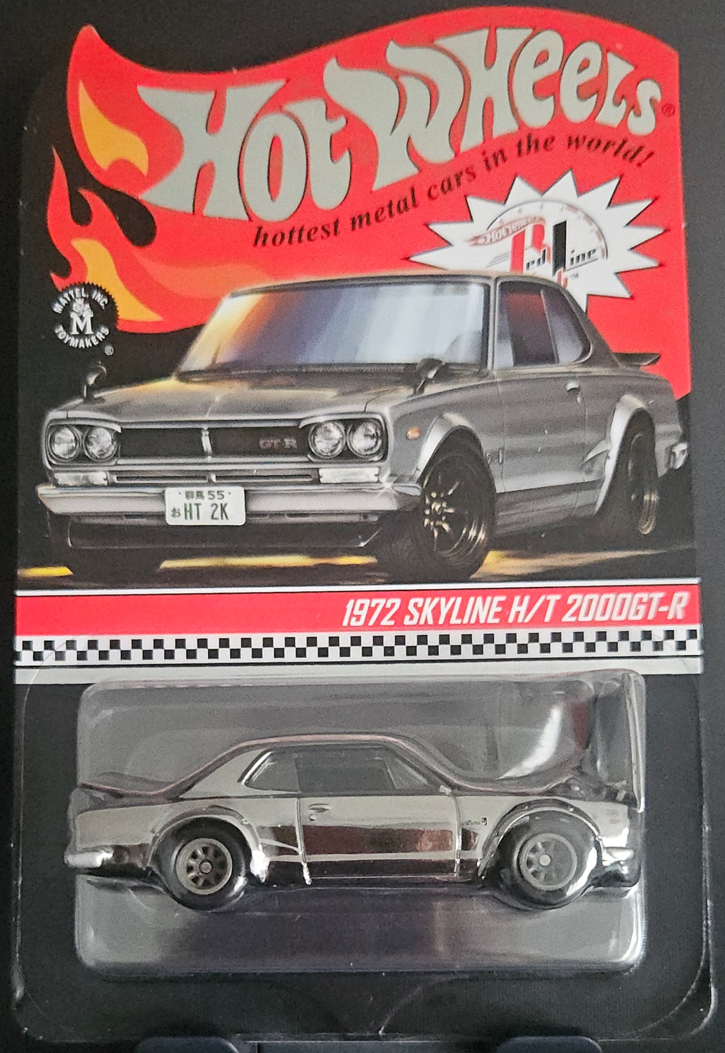 Hot Wheels RLC Chrome 1972 Skyline H/T 2000GT-R