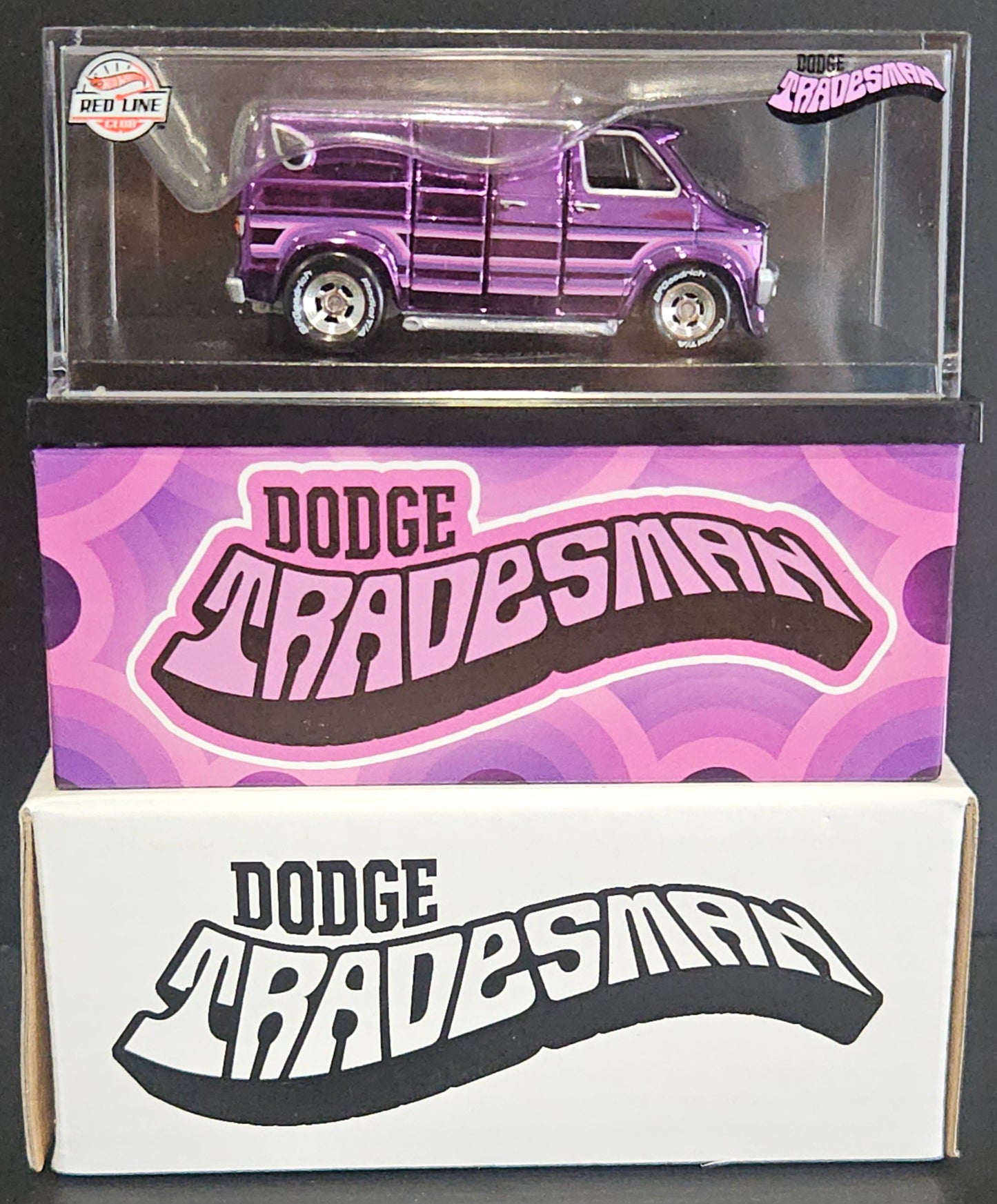 Hot Wheels RLC Purple Dodge Tradesman