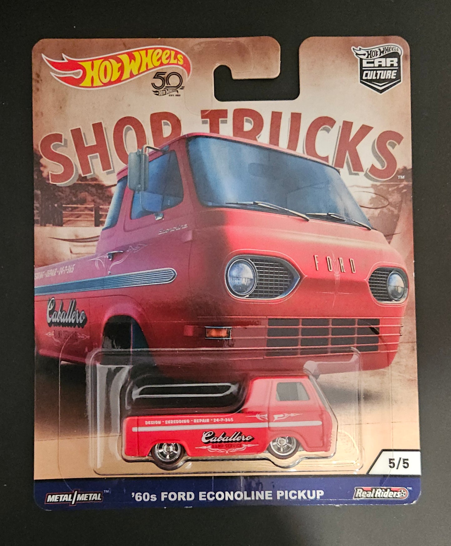 Hot Wheels Premium - Shop Trucks Full Set (2018)
