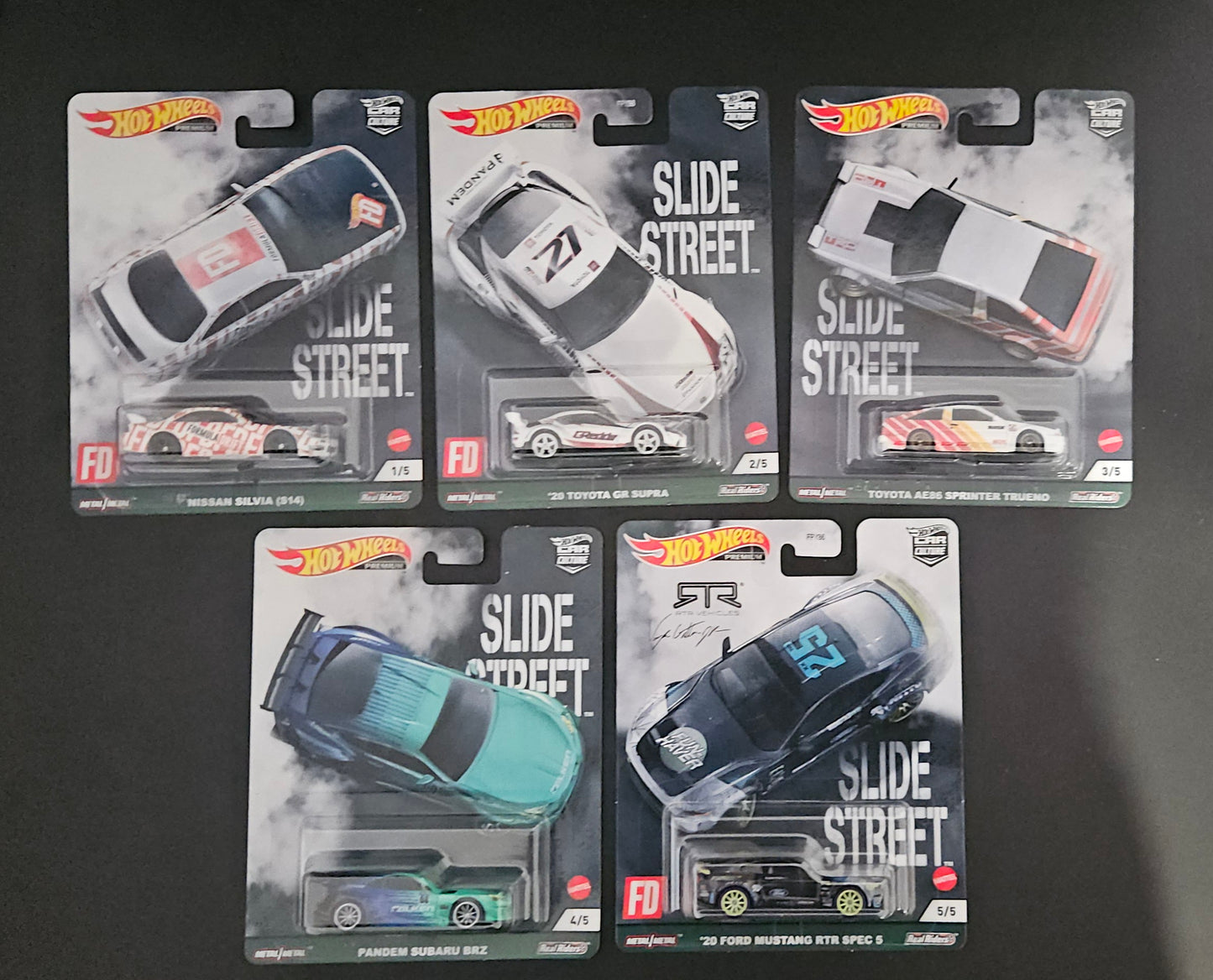 Hot Wheels Premium - Slide Street Full Set (2022)