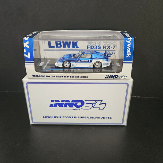 Inno64 LBWK RX7 FD3S LB Super Silhouette - Hong Kong Toy Car Salon CHASE
