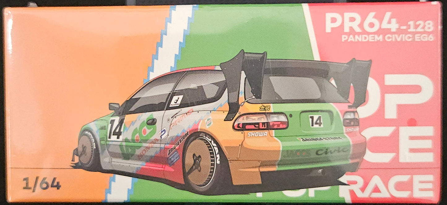 Pop Race Pandem Civic EG6 - PR64-128