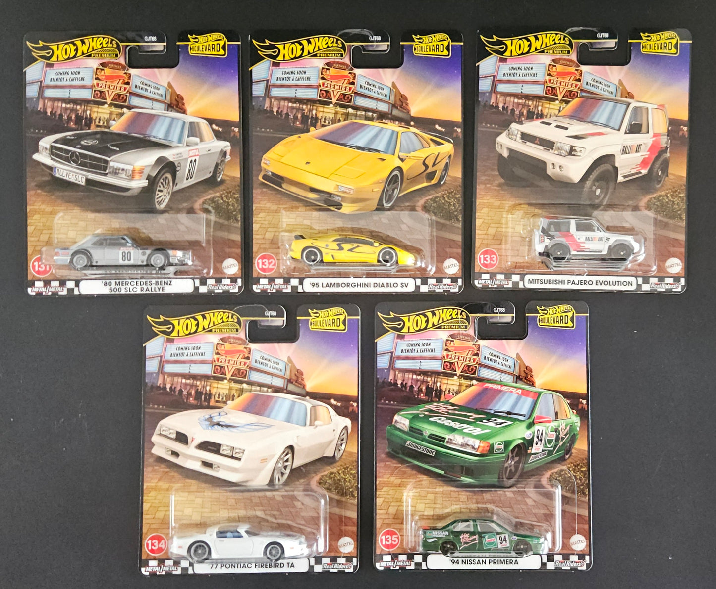 Hot Wheels Premium - Boulevard 131-135