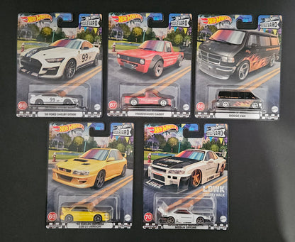 Hot Wheels Premium - Boulevard 66-70 Full Set