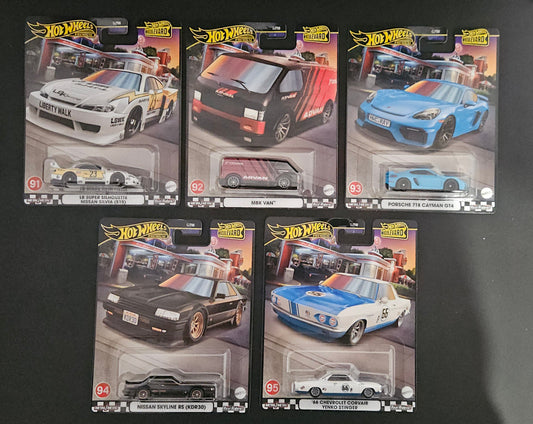Hot Wheels Premium - Boulevard 91-95 Full Set
