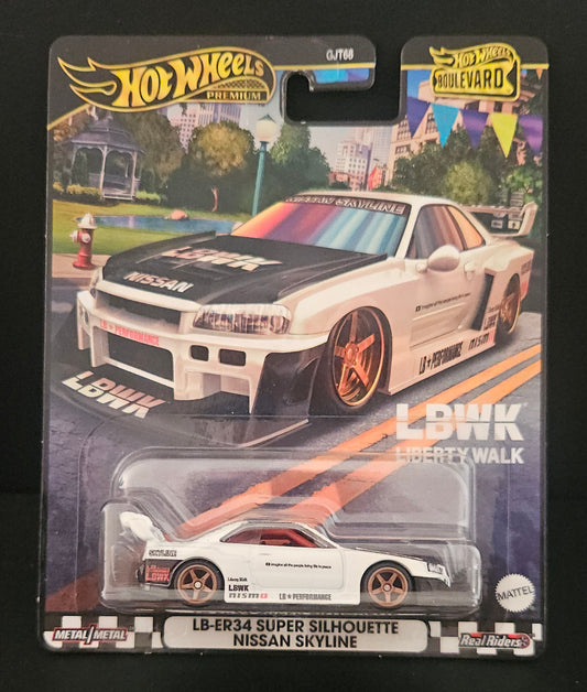 Hot Wheels Boulevard LB-ER34 Nissan Skyline - WALMART EXCLUSIVE