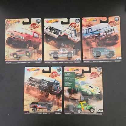 Hot Wheels Premium - Desert Rally Full Set - Circa 2020