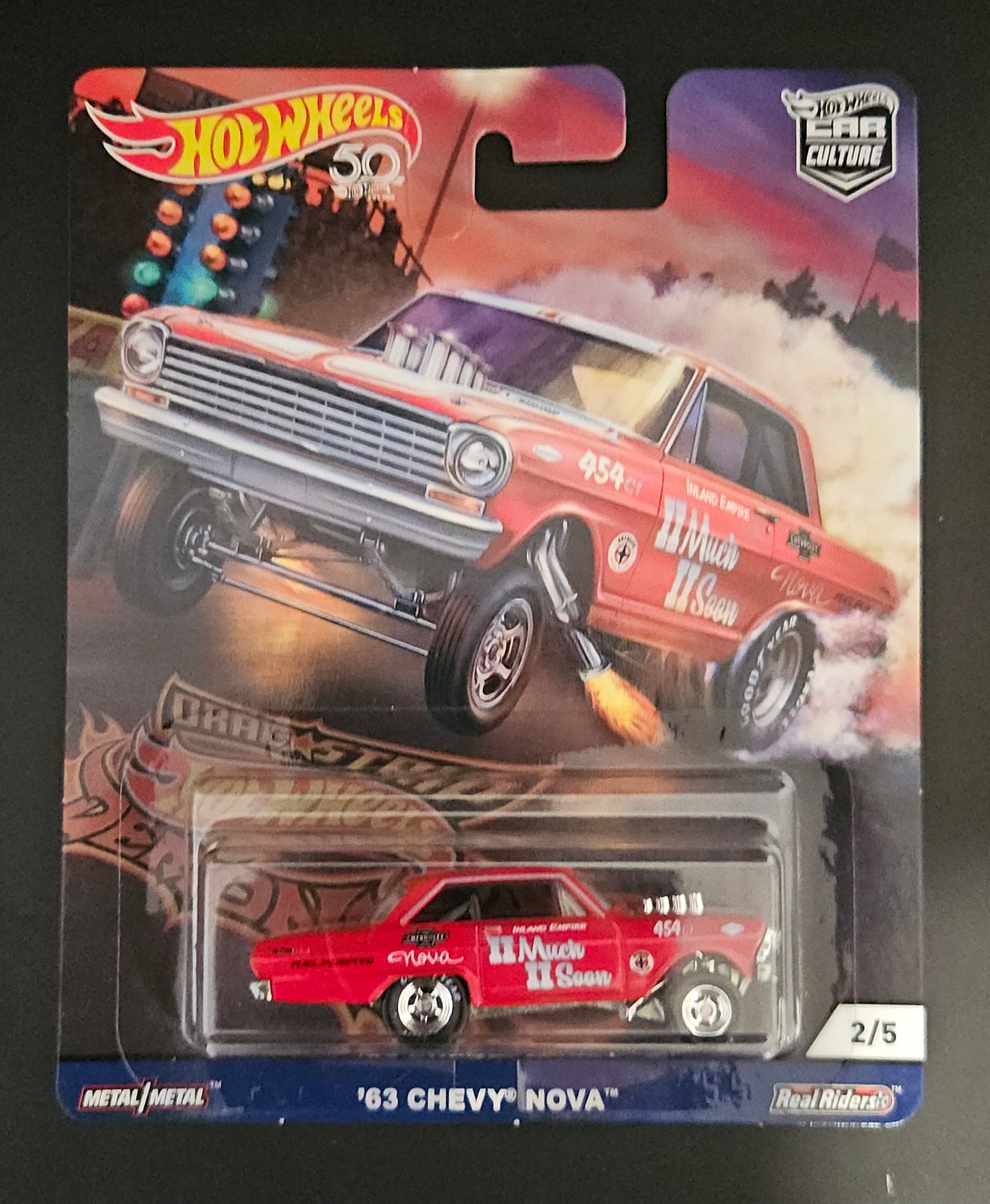 Hot Wheels Premium - Drag Strip Demons Full Set - Circa 2019