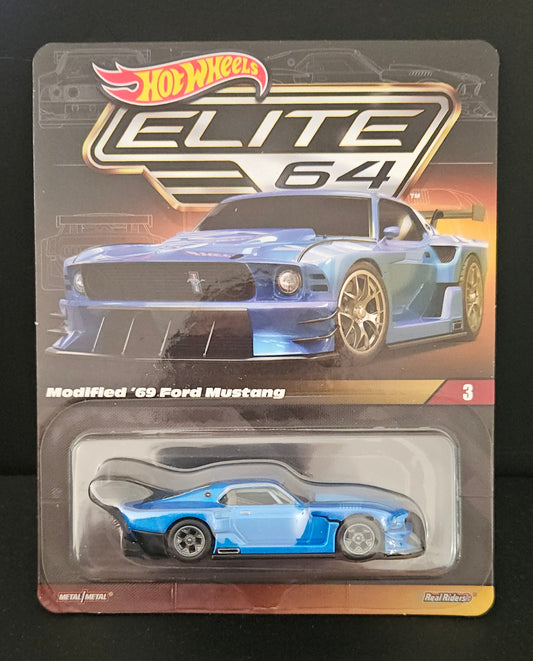 Hot Wheels Elite 64 Modified '69 Ford Mustang
