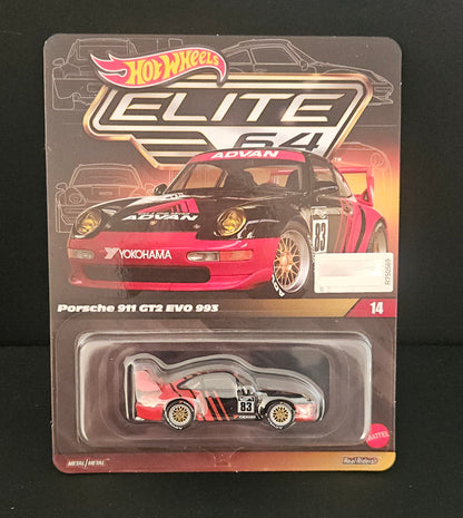 Hot Wheels Elite 64 Porsche 911 GT2 Evo 993