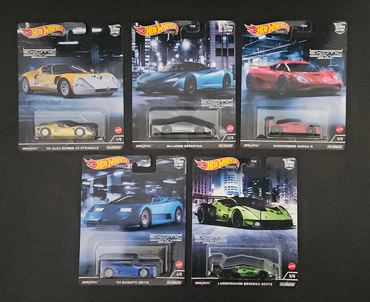 Hot Wheels Premium - Exotic Envy Full Set - Circa 2022