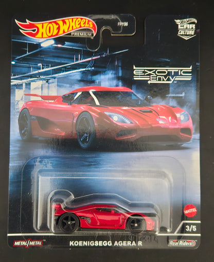 Hot Wheels Premium - Exotic Envy Full Set - Circa 2022