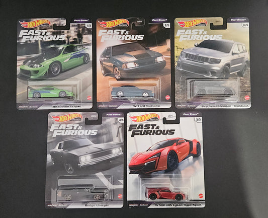 Hot Wheels Premium - Fast & Furious Fast Stars