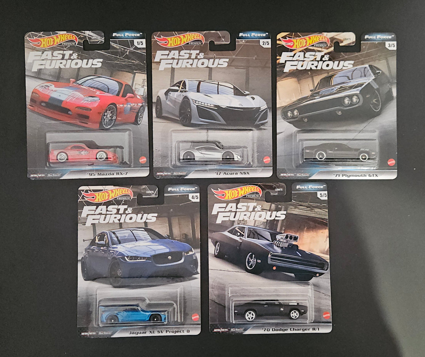 Hot Wheels Premium - Fast & Furious Full Force