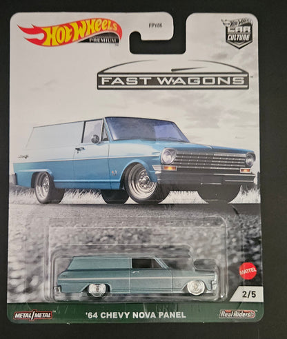 Hot Wheels Premium - Fast Wagons Full Set (2021)