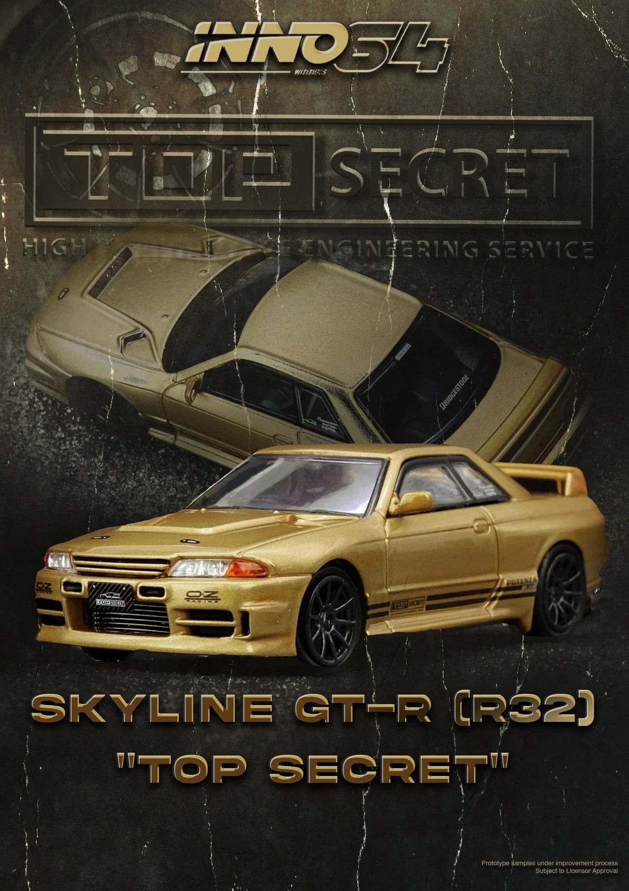 Inno64 Top Secret Skyline GT-R (R32)