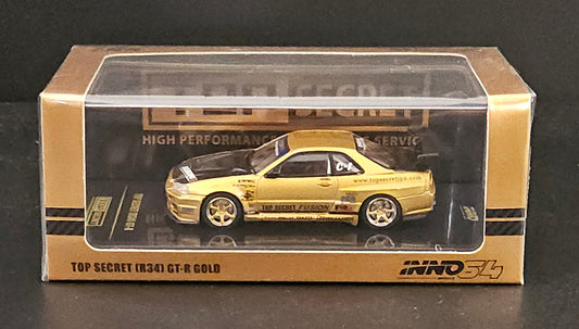 Inno64 Top Secret R34 GTR Gold