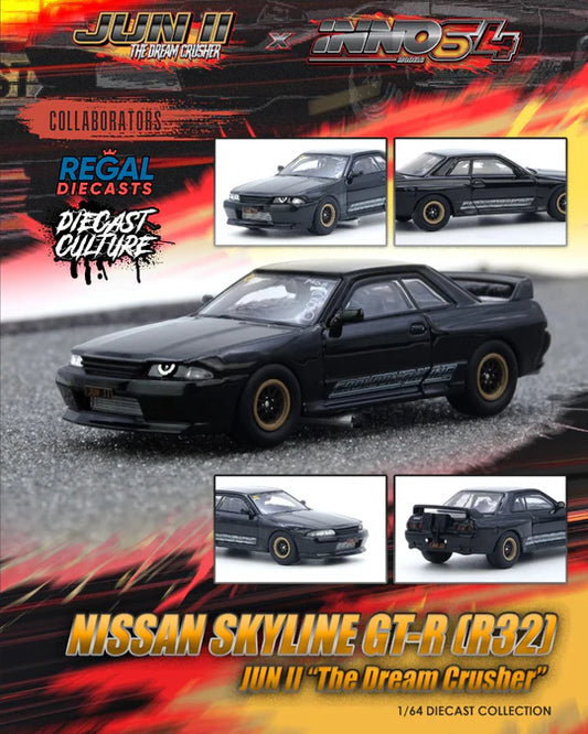 Inno64 Nissan Skyline GT-R Jun II "The Dream Chaser" - Australian Exclusive