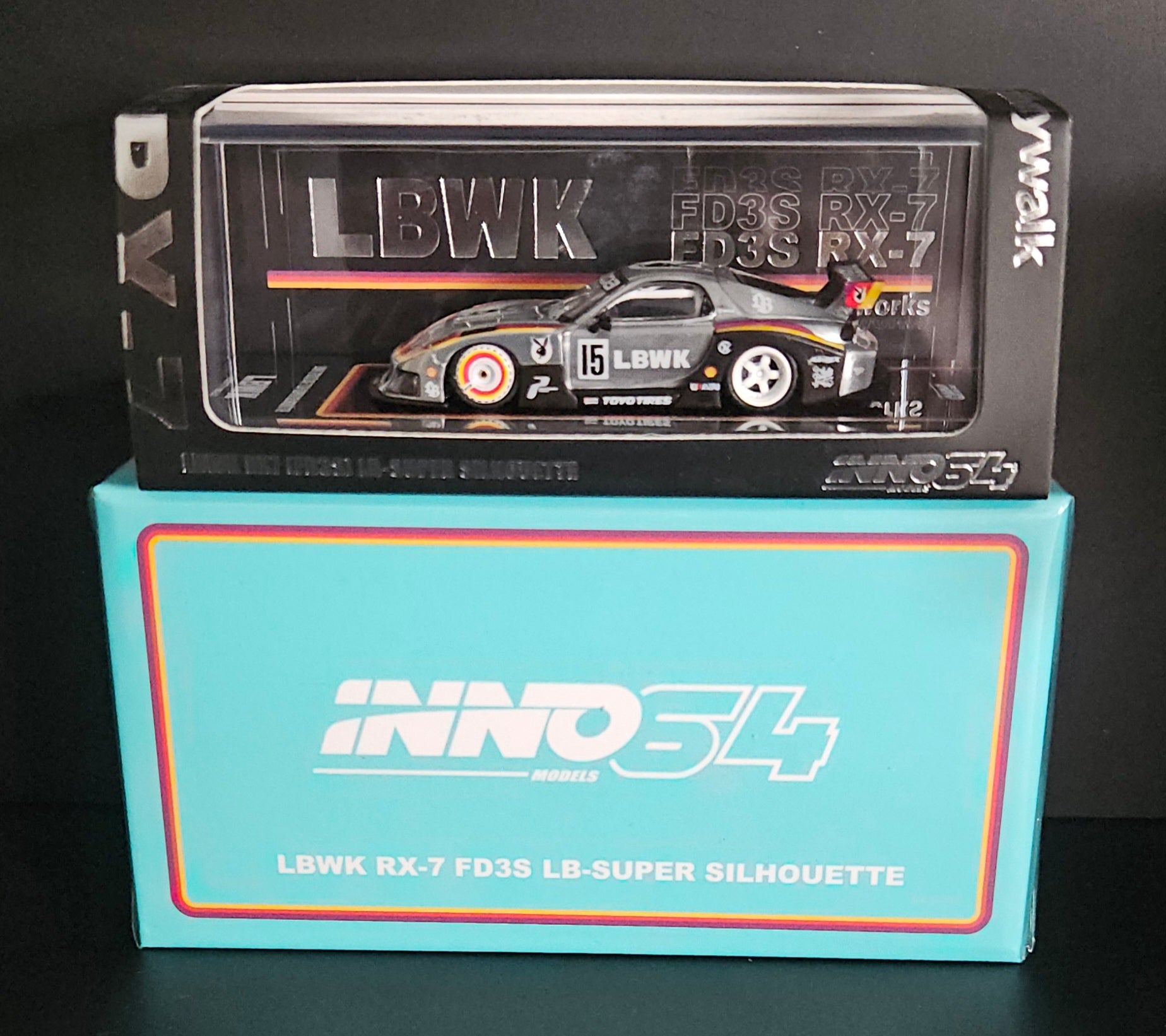 Inno64 LBWK RX7 FD3S LB Super Silhouette CHASE – PSI Collectibles