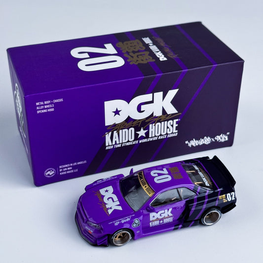 Kaido House x DGK Collaboration Nissan Skyline R34