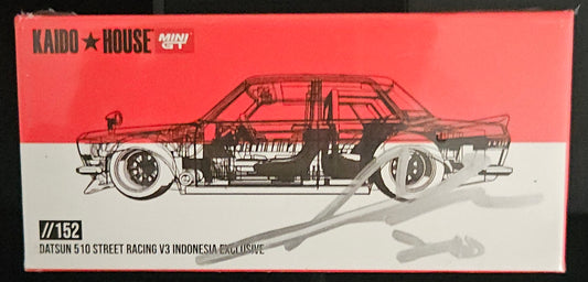 Kaido House Indonesia Exclusive Datsun 510 Street Racing V3 - SIGNED