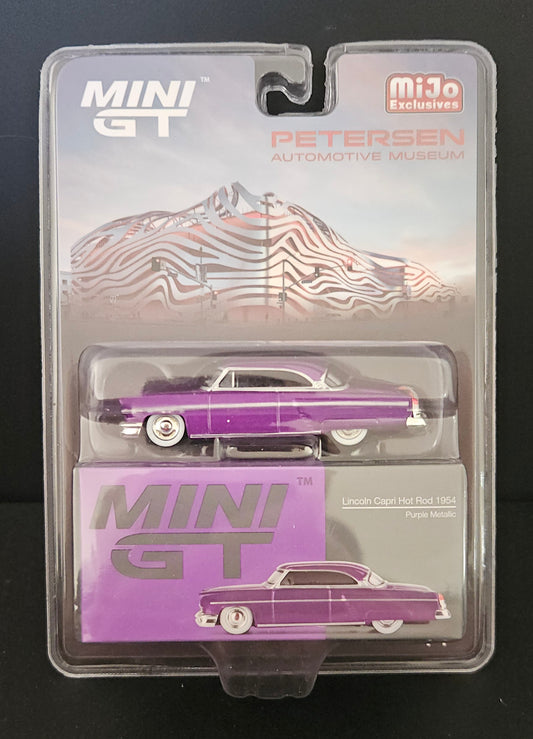 MiniGT Lincoln Capri Hot Rod 1954 - Petersen Museum Edition