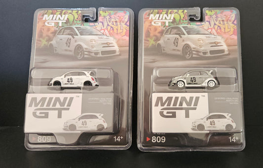 MiniGT LB Works x Abas Works Abarth 595 - #809 - Regular & Chase