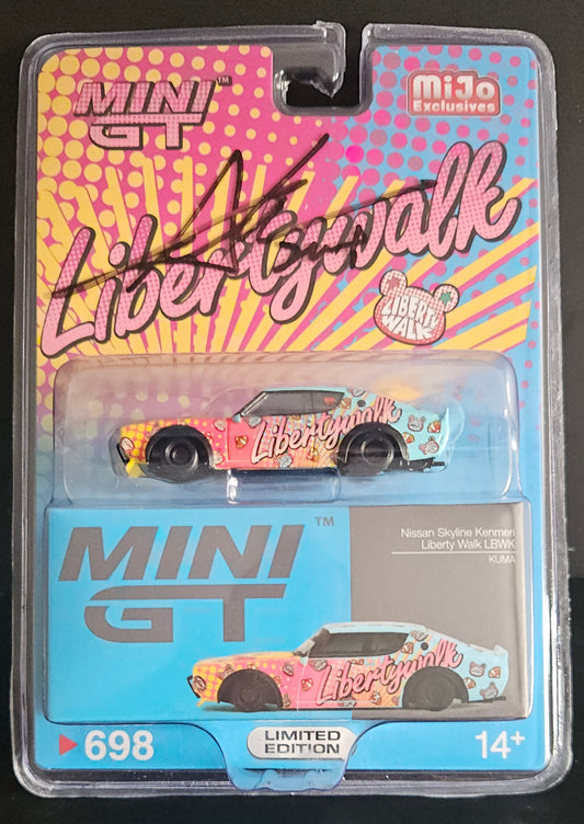MiniGT Liberty Walk Nissan Skyline Kenmeri - #698 SIGNED