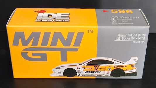 MiniGT Indonesia Diecast Expo Exclusive Nissan SIlvia S15 LB-Super Silhouette - #596