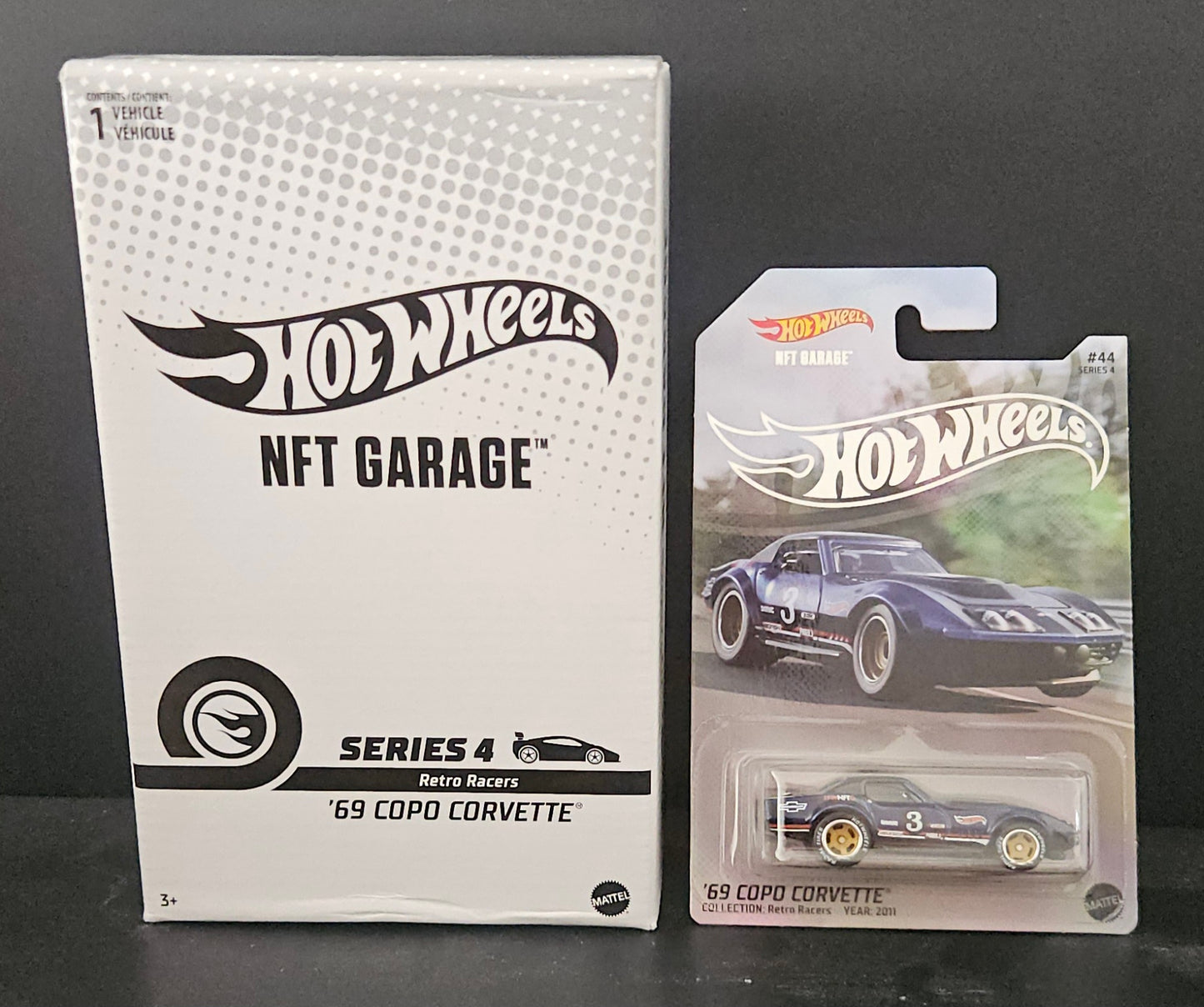 Hot Wheels NFT Series 4 #44 - '69 COPO Corvette