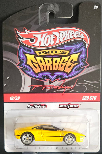 Hot Wheels Phils Garage Ferrari 288 GTO Chase - Yellow