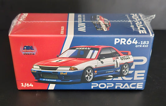 Pop Race 2024 Australian Diecast Expo Exclusive GTR R32 - PR64-183